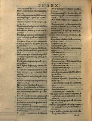 Tractatus de vicario episcopi, officio ejus et potestate constituenda, exercenda et finienda ...