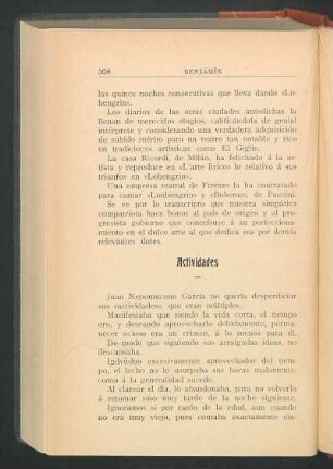Actividades