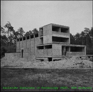 Außenansicht der Entaktivierung (flüssig) der Strahlenschutzabteilung, von Südwesten
