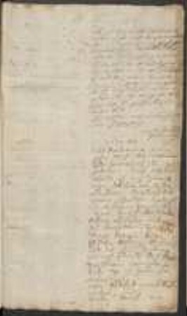 Brief von Kaspar von Sternberg an Johann Jacob Kohlhaas