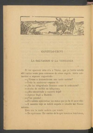 Capítulo CXCVI - La salvación o la venganza