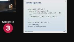 Generic Programming Galore using D