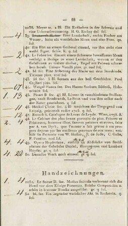 Handzeichnungen