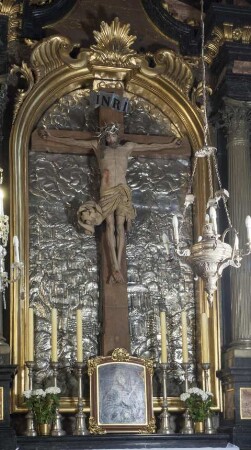 Altarskulptur "Kruzifix", Krakau, Polen