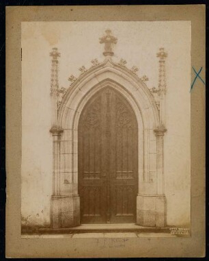 Stift Hohenfurth, Hohenfurth (Vyšší Brod): Kirchenportal