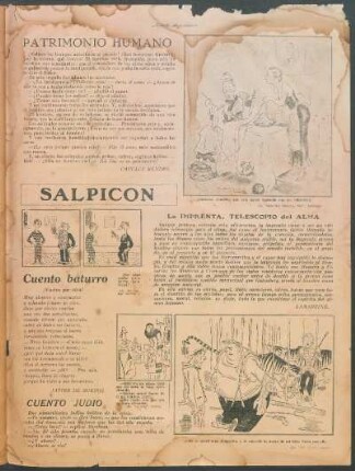 Cuento baturro : ¡Vuelve por otra!