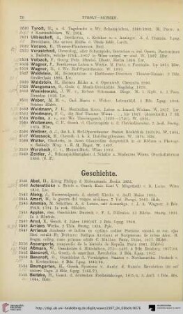 Geschichte (Nr. 2541-2785)