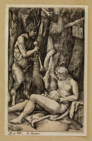 Satyr und Nymphe (Die Satyrfamilie)