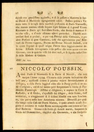 Niccolo' Poussin
