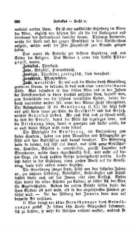 Zucht, moralisch