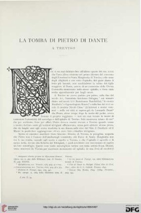 2: La tomba di Pietro di Dante a Treviso