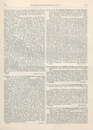 166-167 [Rezension] Schlatter, Adolf, Jesu Gottheit und das Kreuz. 2. Aufl