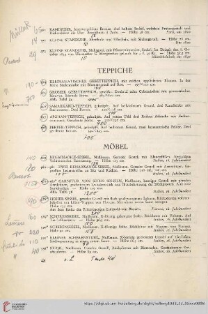 Teppiche (Nr. 974-978)
