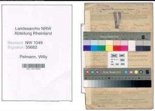 Entnazifizierung Willy Pelmann , geb. 04.10.1902 (Postbeamter)