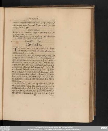 Tit. XIV. (II. 3.) De Pactis.