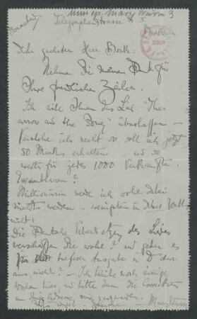Brief an Hugo Bock : 12.06.1888
