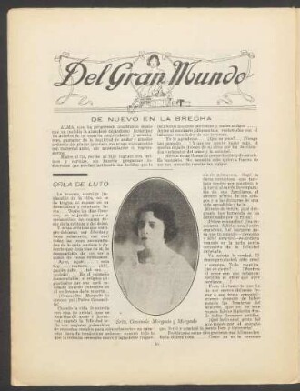 Del gran mundo : De nuevo en la brecha