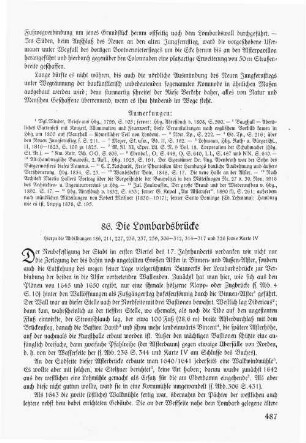 86. Die Lombardsbrücke