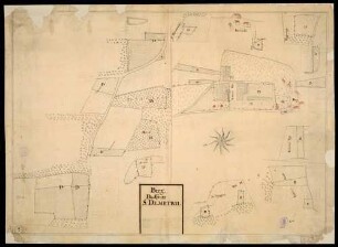 Berg: Ailingen, Stadt Friedrichshafen, Bodenseekreis "Berg. Das Gut S. Demetrii."