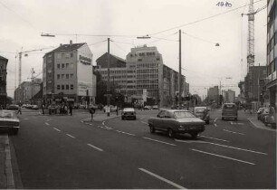 Altstadt, Dörfle. Fritz-Erler-Straße / Berliner Platz