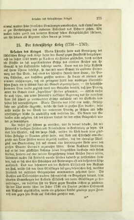 35. Der siebenjährige Krieg (1756-1763)