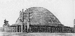 Sanchi (Indien) Stupa