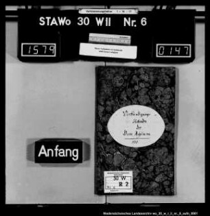 Zivilstandsregister Ahlum (Kanton Wolfenbüttel)