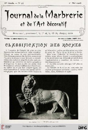 Nr. 37 (1. Mai 1905)