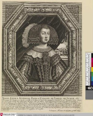 Marie Anne D Austriche Reine D'Espagne De Naples De Sicille