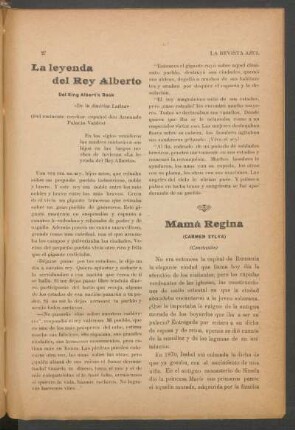 Mamá Regina : (Conclusión)