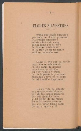Flores silvestres