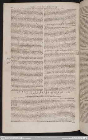 In Epistolam Pauli Apostoli Ad Philemonem Catholica Expositio Ecclesiastica