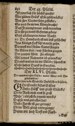 Der XLVI. Psalm. - Der LX. Psalm.