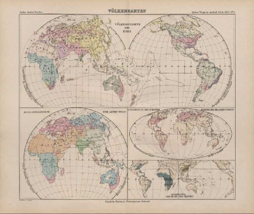 Religionsgebiete der Alten Welt