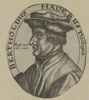 Bildnis des Bertholdus Hallerus