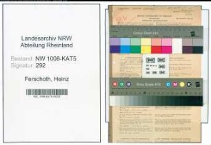 Entnazifizierung Heinz Ferschoth , geb. 09.02.1912 (Grosshaendler)