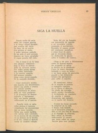 Siga la huella