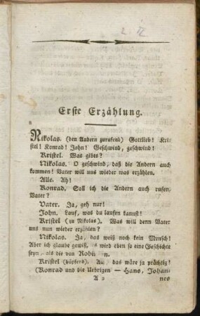 Erste Erzählung