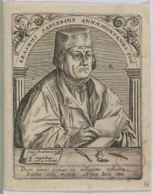 Bildnis des Erasmus Sarcerius
