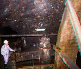Goslar, Bergwerk Rammelsberg, Röderstollen, Wasserkunst: Kunstrad