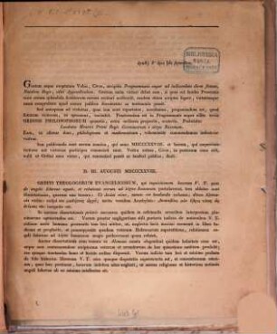 Iudicia de certamine litterario anni ... et nomina praemio vel parte praemii certatorum in Universitate Friderica Wilhelmia Rhenana. 1828