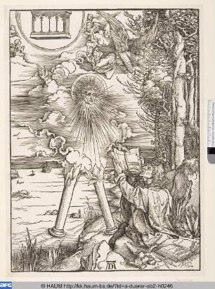 Johannes, das Buch verschlingend