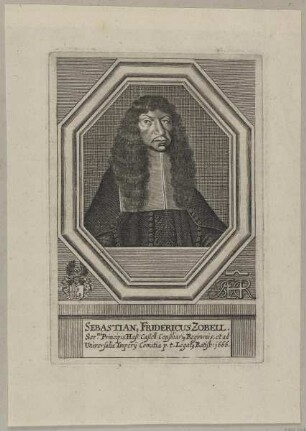 Bildnis des Sebastianus Fridericus Zobell