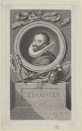 Bildnis des Miguel de Cervantes