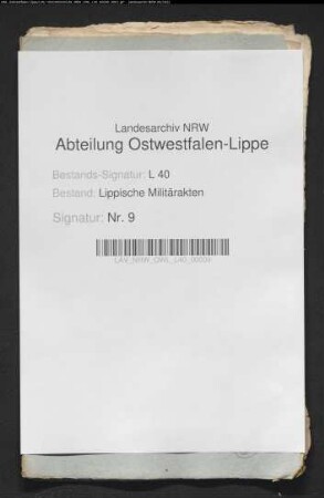 Besatzung des Schlosses Varenholz
