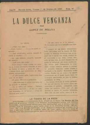 1920009700: La dulce venganza
