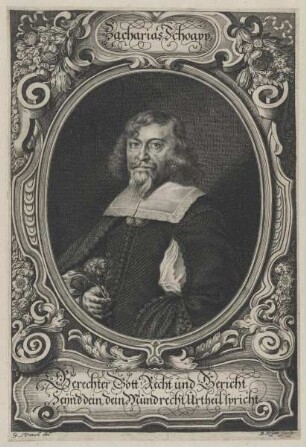 Bildnis des Zacharias Schoapp