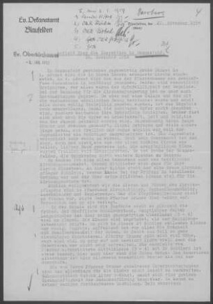 Gammesfeld: Inspektionsbericht 1958