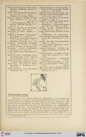 Literarischer Ratgeber des Kunstwart für 1905, [14]: Volkswirtschaftslehre