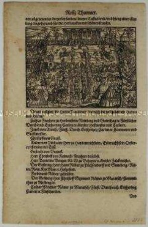 Turnier (nach Seite XXIX aus dem Turnierbuch/2. Teil)